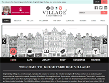 Tablet Screenshot of knightsbridge-village.com